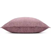 Zo Home Lino Kussensloop Linnen Look - wine red 60x70cm