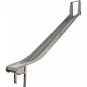 Intergard Glijbaan RVS voor speeltoestellen (platformhoogte 200cm)