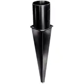 Intergard Paalhouder rond voor tuinschermen 101/600mm