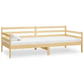 vidaXL Slaapbank massief grenenhout 90x200 cm