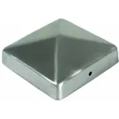 Intergard Paalornament paalkap voor tuinpaal RVS 91mm