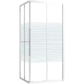 vidaXL Douchecabine 90x70x180 cm ESG