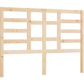 vidaXL Hoofdbord 156x4x104 cm massief grenenhout