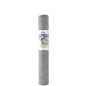 Giardino Zeskantgaas Grijs 13 Mm 500 X 50 Cm