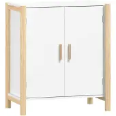 vidaXL Dressoir 62x38x70 cm bewerkt hout wit