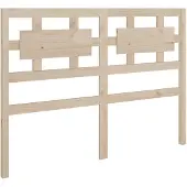 vidaXL Hoofdbord 205,5x4x100 cm massief grenenhout