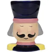 Kitchencraft - Eierdopje, Keramiek, Handgeschilderd, Soldaat - KitchenCraft The Nutcracker Collection