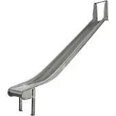 Intergard Glijbaan RVS voor speeltoestellen (platformhoogte 100cm)