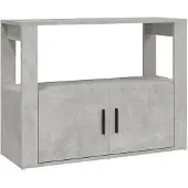 vidaXL Dressoir, betonkleur, 80x30x60 cm, houtvezelplaat