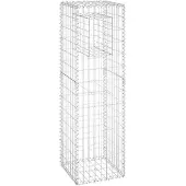 vidaXL Schanskorf paal 40x40x140 cm ijzer