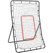 vidaXL Softbal Rebounder 88x79x137 cm staal