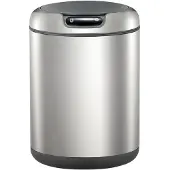 EKO - Galleria Sensor Afvalbak 9 liter - Stainless steel Plastic - mat RVS