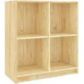 vidaXL Dressoir 70x33x76 cm massief grenenhout