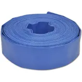 vidaXL Slang plat 3'' 100 m PVC