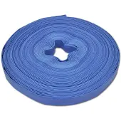 vidaXL Slang plat 1'' 100 m PVC