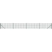 vidaXL Draadgaashek met flens 1,1x10 m groen