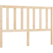 vidaXL Hoofdbord 126x4x100 cm massief grenenhout