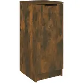 vidaXL Schoenenkast 30x35x70 cm bewerkt hout gerookt eikenkleurig