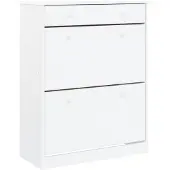 vidaXL Schoenenkast ALTA 77x35x96 cm massief grenenhout wit