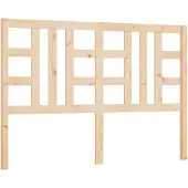 vidaXL Hoofdbord 141x4x100 cm massief grenenhout