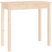 vidaXL Wandtafel 80x40x75 cm massief grenenhout