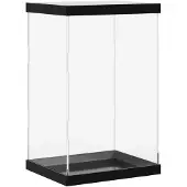 vidaXL Vitrine transparant 22x18x35 cm acryl
