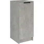 vidaXL Schoenenkast 30x35x70 cm bewerkt hout betongrijs