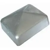 Intergard Paalornament paalkap voor houten tuinpaal piramide verzinkt 101mm