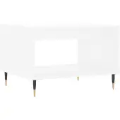 vidaXL Salontafel, wit, 60x50x40 cm, houtvezel