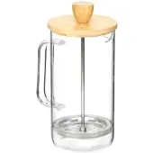 Vivalto Theepot 600 ml Natuurlijk Bamboe Borosilicaatglas
