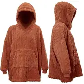 Unique living hoodie pleun 70x50cm red