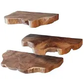 Hoyz wandschap natural line set van 3