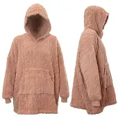Unique living hoodie pleun 70x50cm old pink