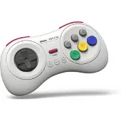 8Bitdo M30 2.4G, Gamepad, Nintendo Switch, Richtingsknoppen, Menu-knop, Select-knop, Start-knop, Digitaal, Draadloos, Micro-USB