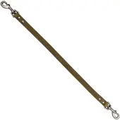 Animal Boulevard Ab30180 - Hals- En Leibanden - Hond - Ab Country Leather Add-a-dog Leiband Olijf-20mmx60cm - Maat: 20mmx60cm - 205382