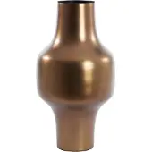 Light & Living Vaas deco Ø27x49 cm SINDO glanzend bruin brons (Brons, 27x49x27cm)