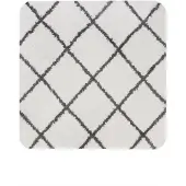 Dutch House Bidetmat Menton - white 60x60cm