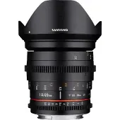 Samyang 20mm T1.9 VDSLR ED AS UMC Canon EF-M-mount objectief