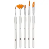 HEMA Schilderpenselen met diverse punt - 5 stuks