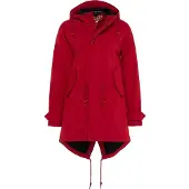 BMS Hafencity Coat Softshell Pro Rood/Marineblauw