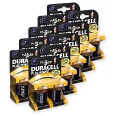 Duracell 10x Alkaline Batterijen Plus 100 D 2 stuks