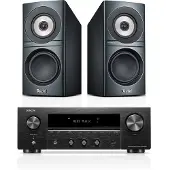 Teufel DEFINION 3S + DENON DRA-900H Stereo Antraciet