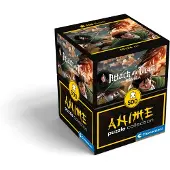 Clementoni - 35138 - Puzzle Attack On Titan - 500 Stukken - Volwassen Puzzel, Amusement Voor Volwassenen - Gemaakt In Italië