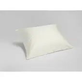 Yumeko Kussensloop Katoensatijn 50x70 Wit - Eco, Bio & Fairtrade