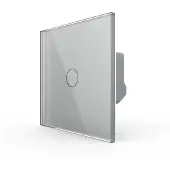 Livolo | Grijs | 1 | Aan/Uit | Wisselschakelaar | Smart Home - Bekijk