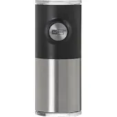 AdHoc peper of zoutmolen Pepnetic magnetisch 11 cm RVS zwart