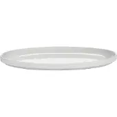 Serax Dinerbord Passe-Partout Tableware By Vincent Van D White Matt L Ovaal 33 x 22 cm