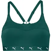Puma level 2 sportbh donkergroen Dames