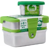 Blue Water Bento Lunchbox Splash box - 3 in 1 - Lunchbox Splash 3 in 1