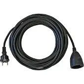 Brennenstuhl Kunststof-Kabel Zwart 10M H05Vv-F 3G1,5 - 1162200